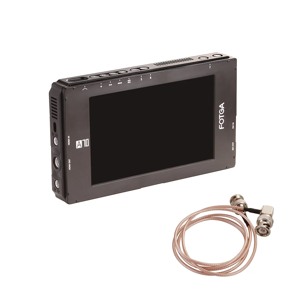 FOTGA DP500IIIS A70TLS 7" Touch Screen FHD Video On-Camera Field Monitor HDMI-compatible SDI / 4K for DSLR Mirrorless Cinema