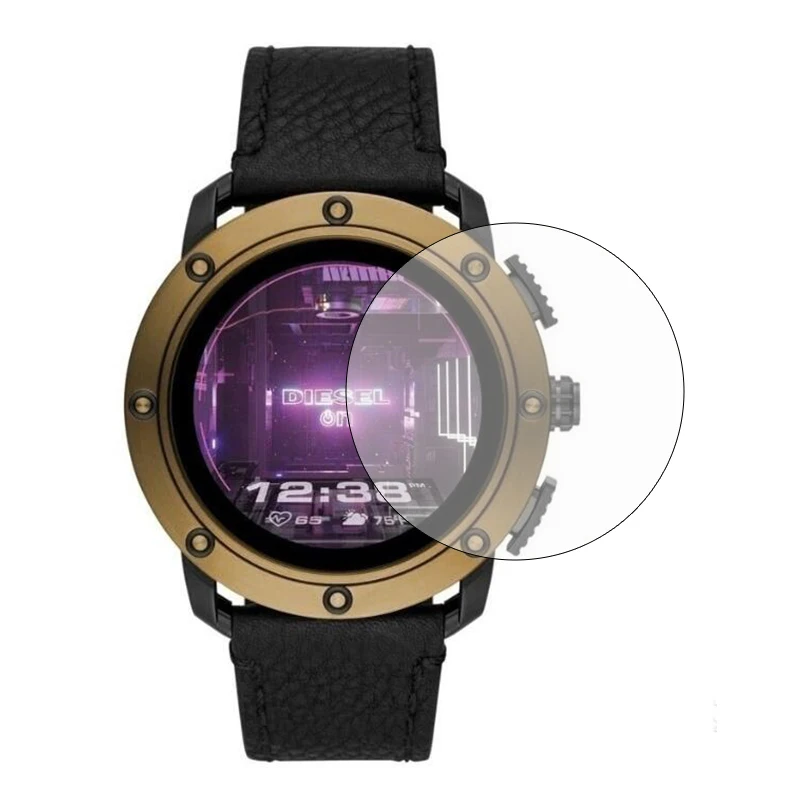 Smartwatch Protezione Per Pellicola Protettiva In Vetro Temperato Trasparente Per Diesel On Axial 2019 Sport Watch Protezione Per Schermo Lcd