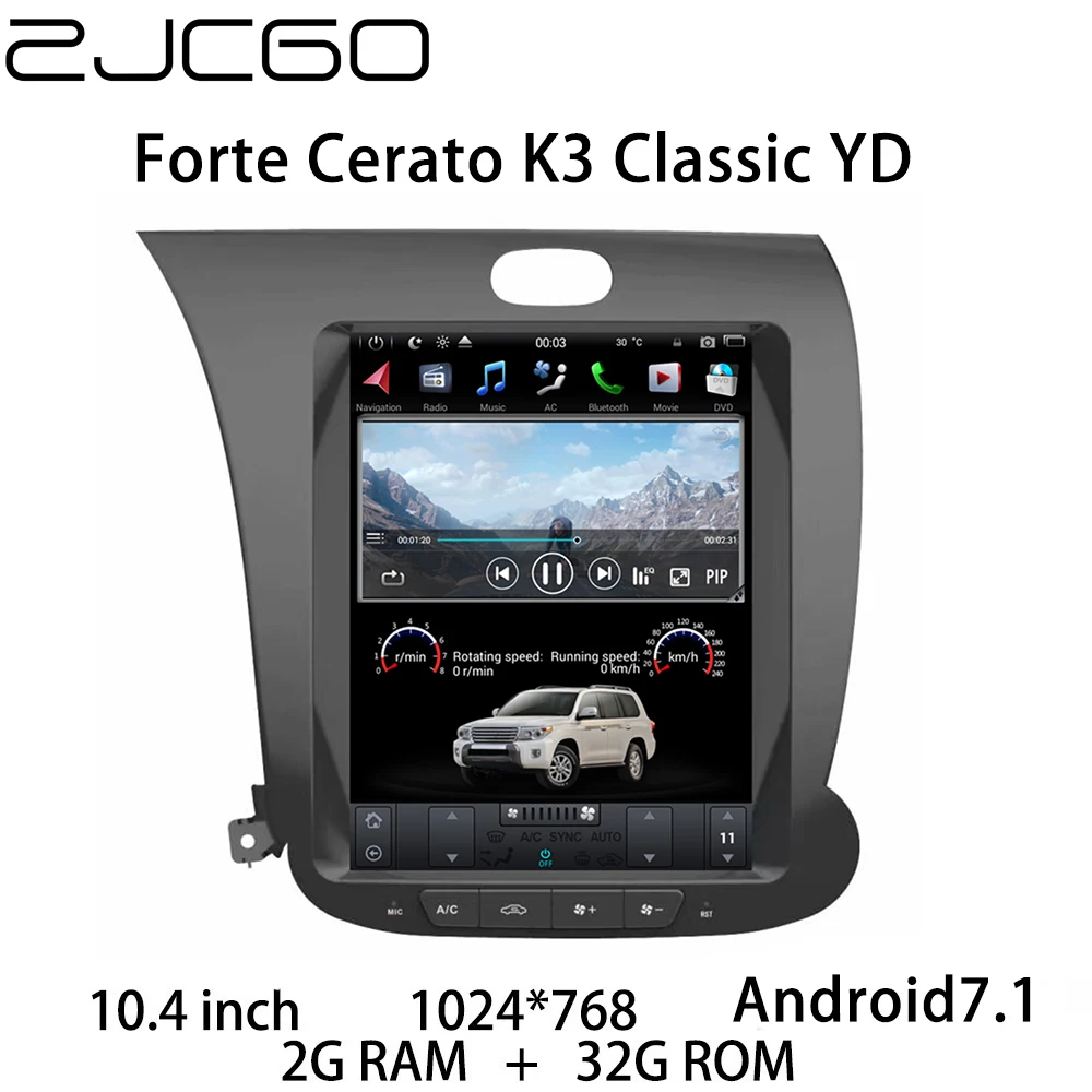 

Car Multimedia Player Stereo GPS DVD Radio Navigation NAVI Android Screen for Kia Forte Cerato K3 Classic YD 2014~2018
