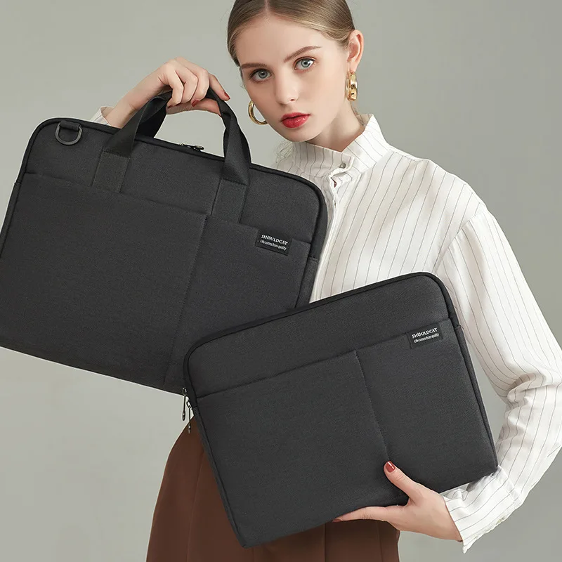 Men's Laptop Briefcase Computer Bag Business Document Organizer Ipad