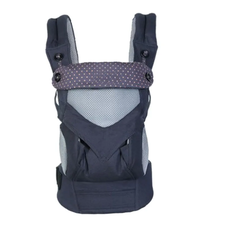 Рюкзак для новорожденных ремень через плечо портативный многофункциональный палантин Регулируемая дышащая Сумка-кенгуру - Цвет: Blue
