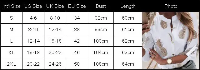 Women Autumn New Multicolor Casual V-Cut Neck Flutter Sleeve Gold Pineapple Print Shirts Office Lady Buttoned Blouse Plus Size