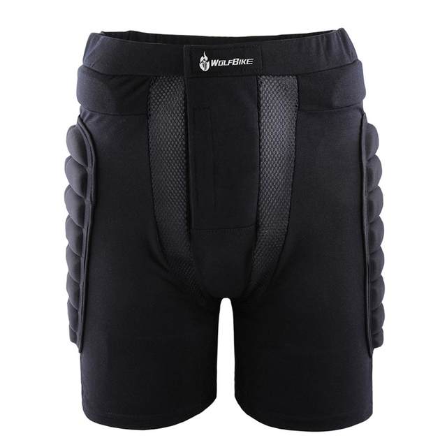 Unisex Protective Hip Pants 3D Padded Hip Protective Shorts Snowboarding 