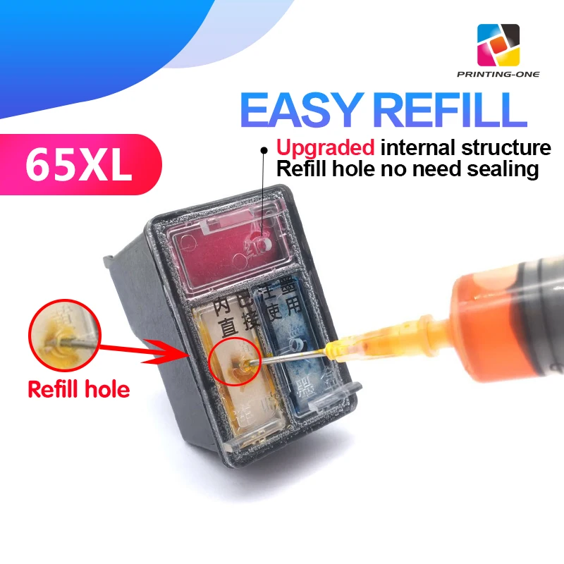 difference between hp 65 and hp 65xl