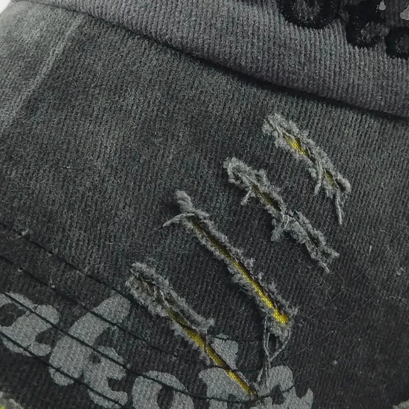 New Baseball Caps for Men and Women Made of Old Bullhead Baseball Caps