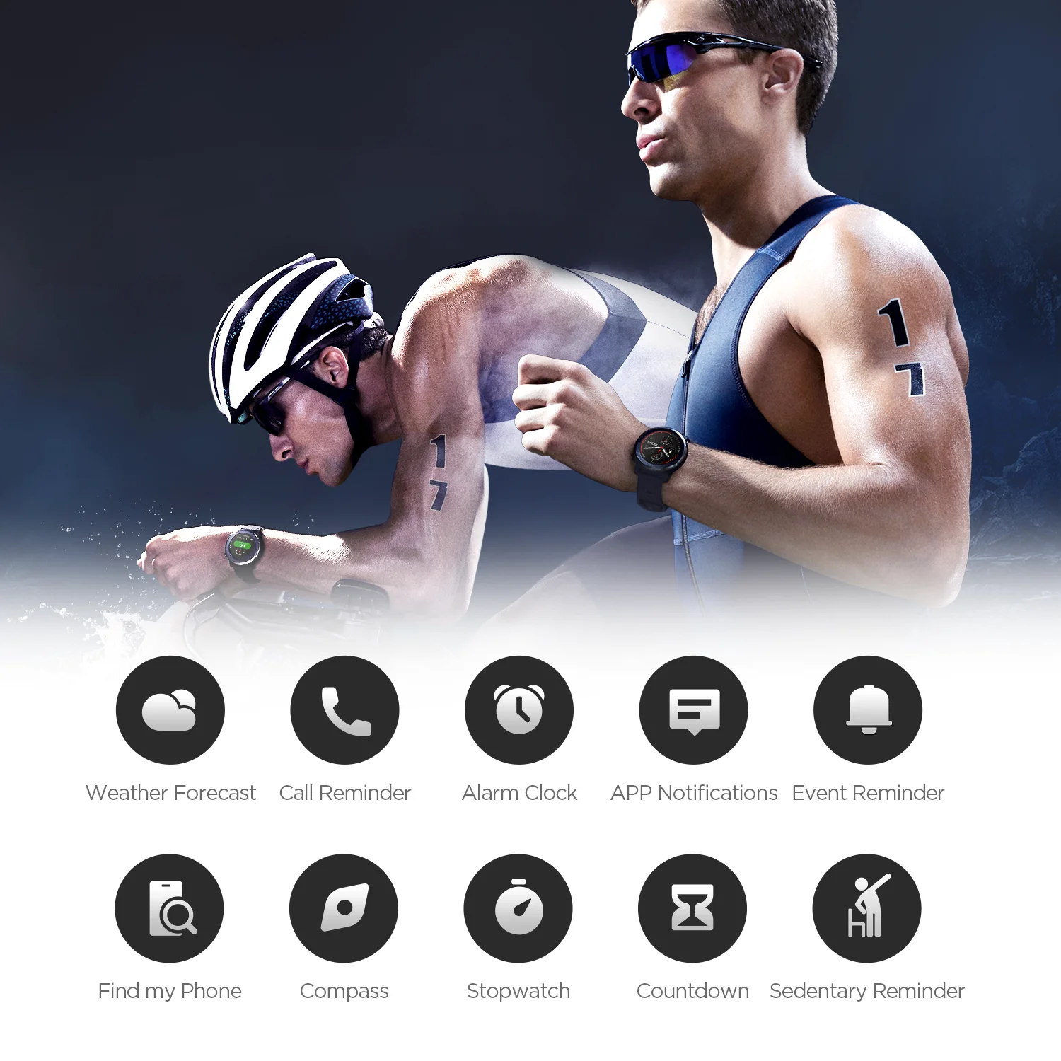  IN Stock Global Version New Amazfit Stratos 3 Smart Watch GPS 5ATM Bluetooth Music Dual Mode 14 Day - 4000262656907