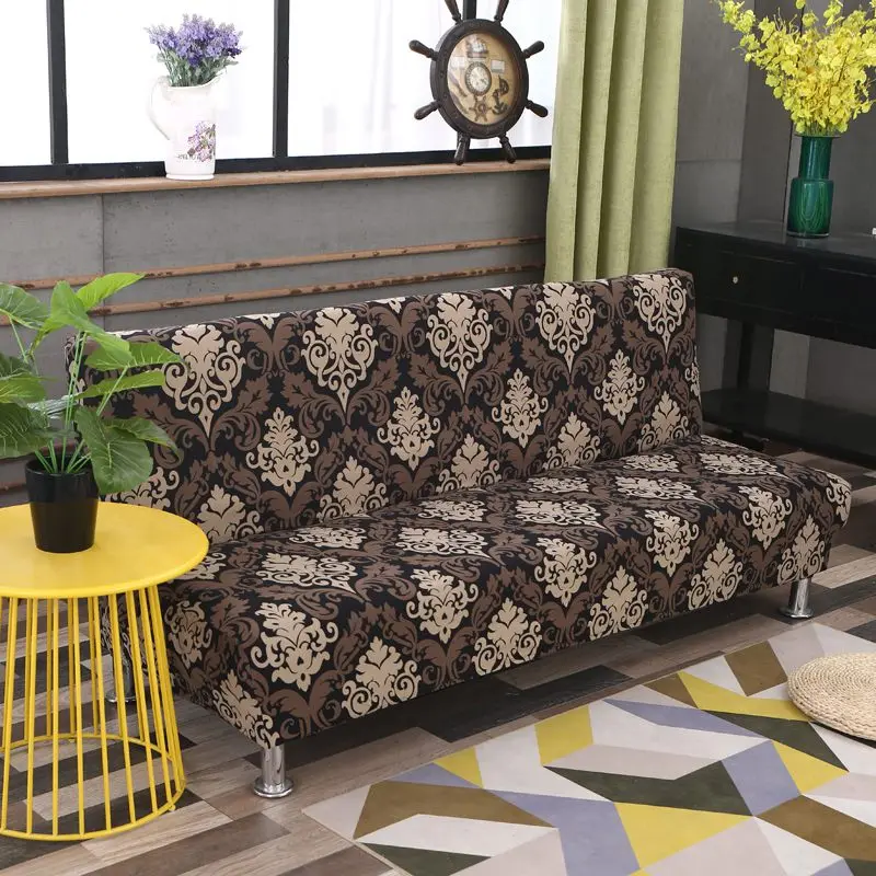Black sofa bed cover