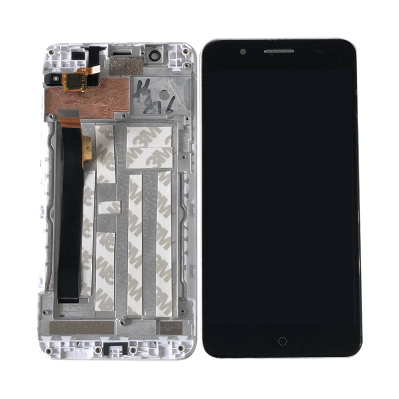 Axisinternational для 5," zte Blade A610 Plus A2 Plus BV0730 экран ЖК-дисплея в сборе+ сенсорный дигитайзер с рамкой