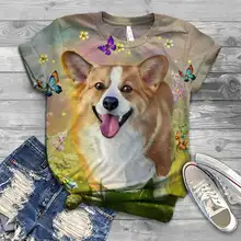 

Women T Shirt Casual Summer 3D Animal Printed Short Sleeve Loose Fashion Female Graphic Tee Harajuku Shirts Tops