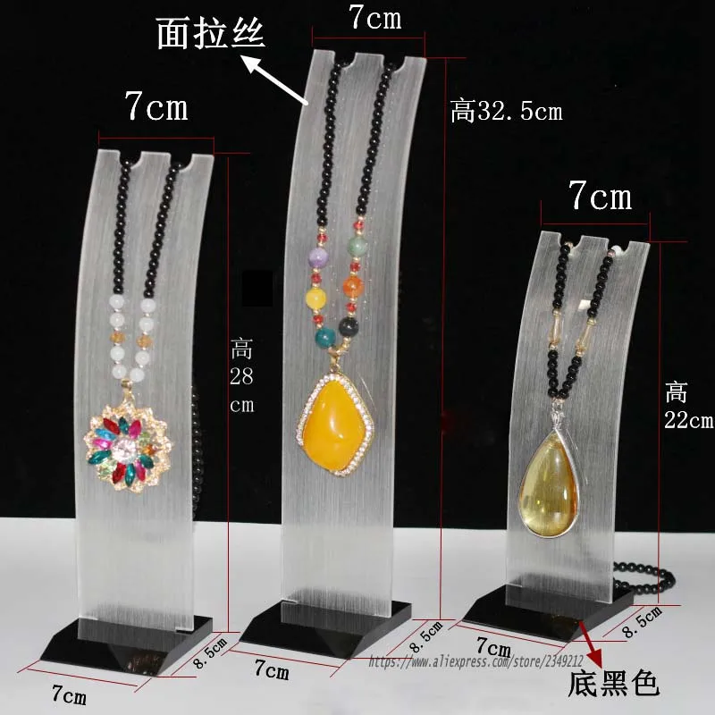 5 шт./партия акриловые подвески для украшений|decorative holder|jewelry display shelfnecklace stand |