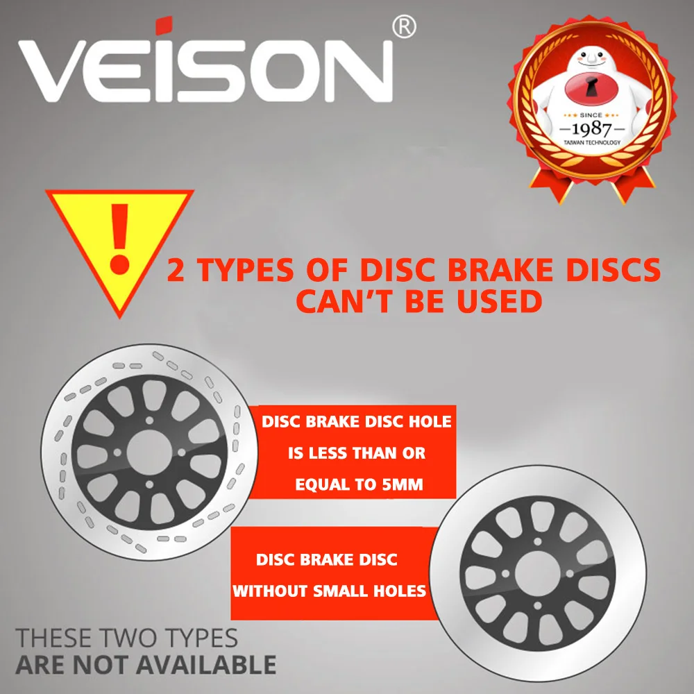 VEISON защитные аксессуары для мотоциклов роторные тормоза дисковый замок кража Honda