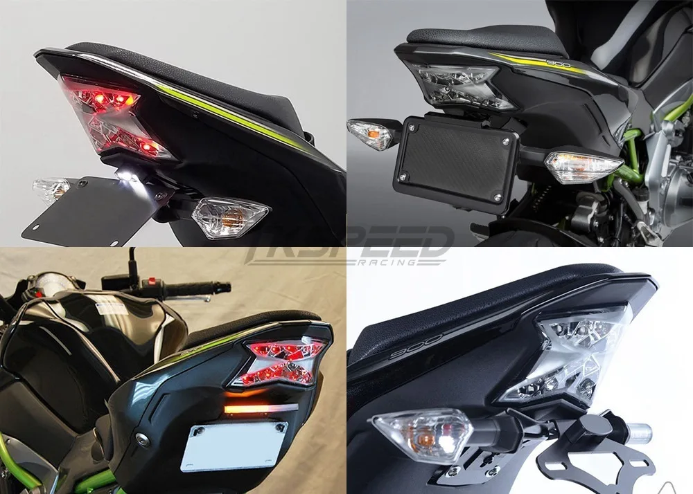 Мотоцикл светодиодный задний фонарь светильник стоп светильник поворотники для Kawasaki хвост светильник Z650 Z900 ниндзя 650 ABS