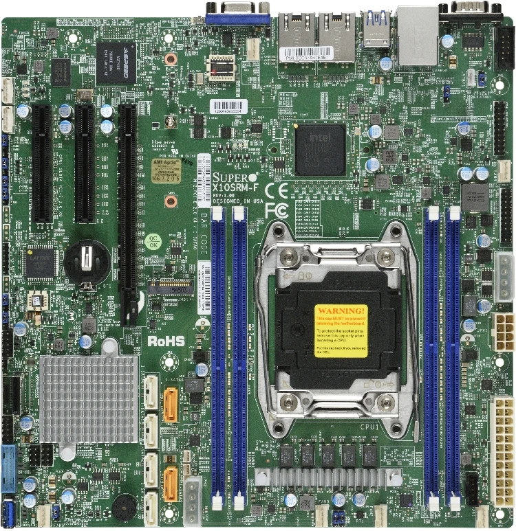 X10SRM-F одноканальная материнская плата для сервера LGA2011 C612 gigabit | Мобильные