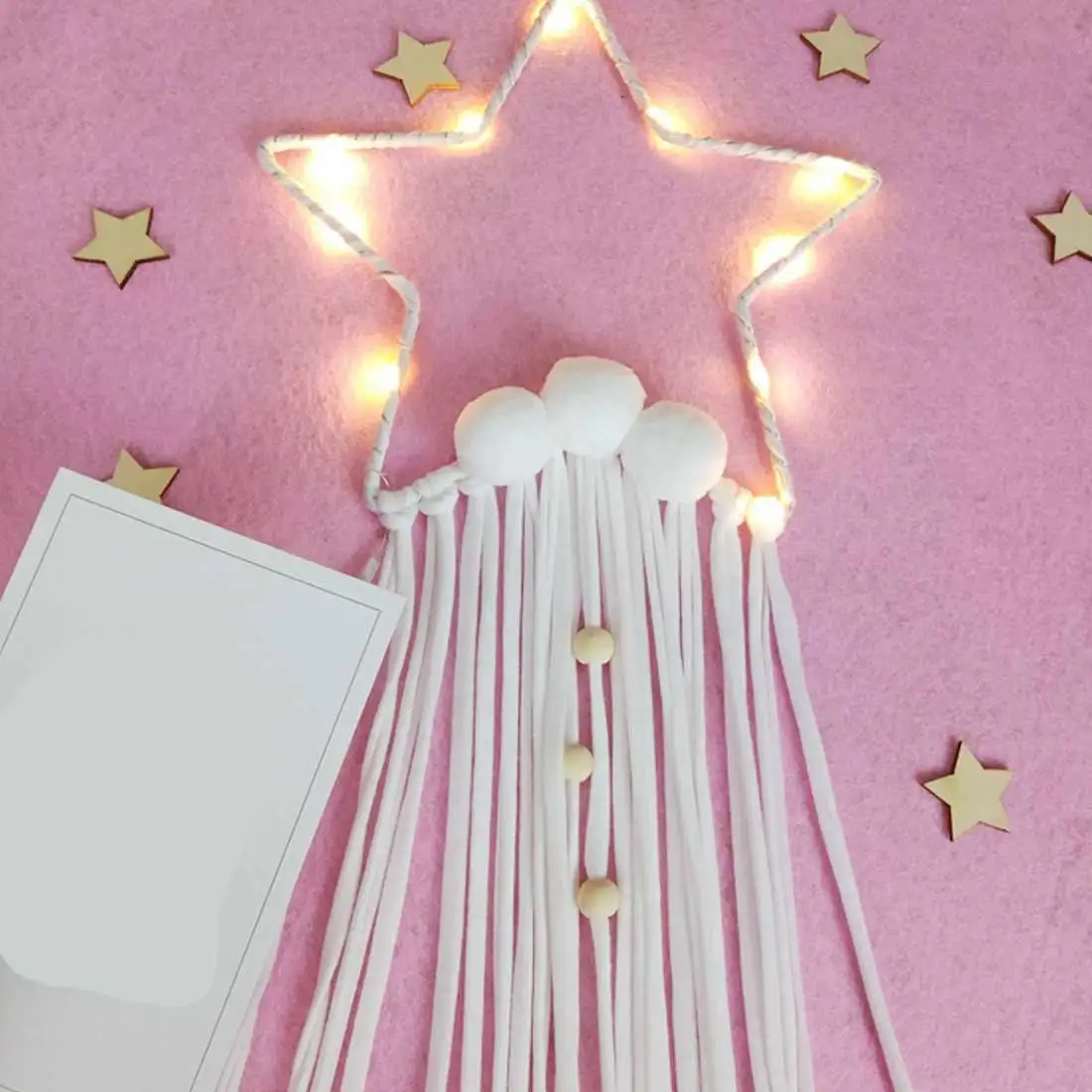 DIY ловец снов цветной декор для детской комнаты Настенные подвесные бамперы для постельных принадлежностей детский праздничный декор для детской комнаты для девочек - Цвет: N03