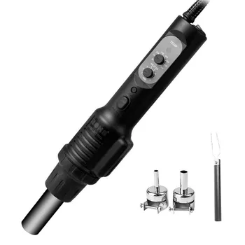

Portable Hand-held hot Air Gun BGA Rework Soldering Station Temperature Adjustable Hot Air Blower Heat Gun 110V/220V 560W