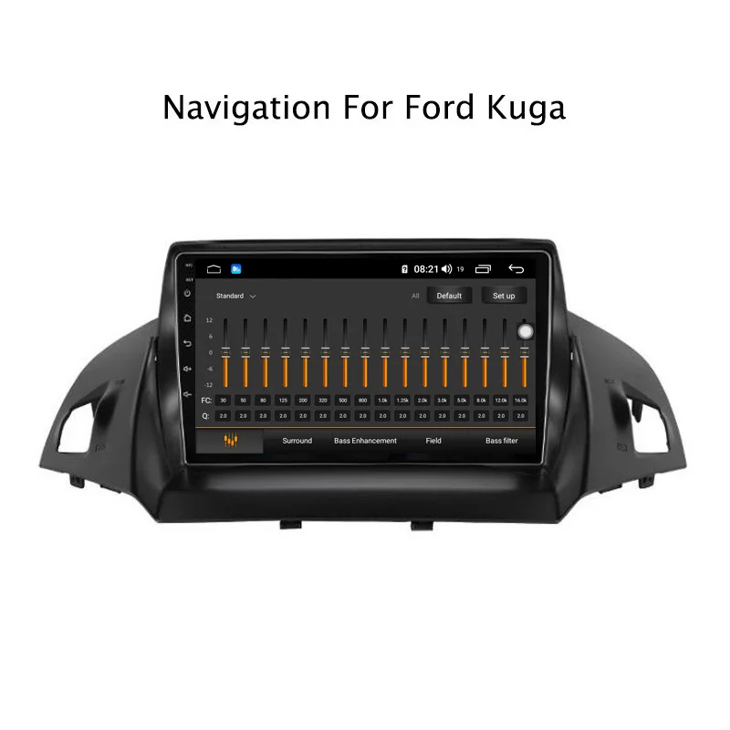 Flash Deal Ectwodvd 9inch Andriod 8.1 Car DVD GPS For Ford Escape 2013-2017 4G RAM 64G ROM CarPlay DSP 4G LTE with WIFI 4