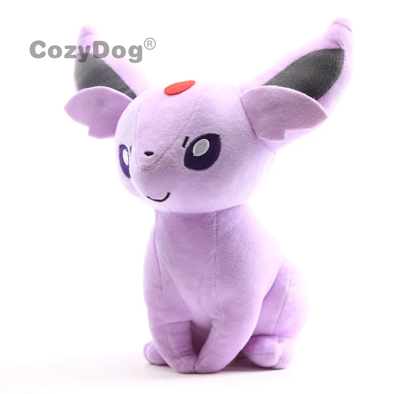 27 см аниме Espeon плюшевые игрушки кукла peluche милый пикачуэ Eevee серии плюшевые куклы Детские Дети подарок на день рождения Новые поступления