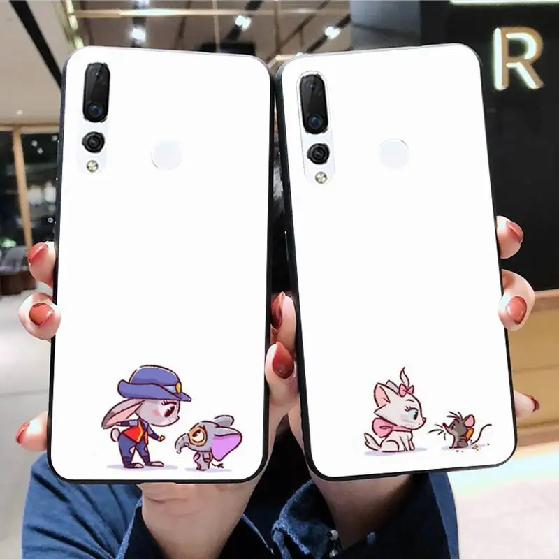 YJZFDYRM Мини Принцесса Покахонтас Моана Джейн Алиса чехол для телефона Huawei Honor 30 20 10 9