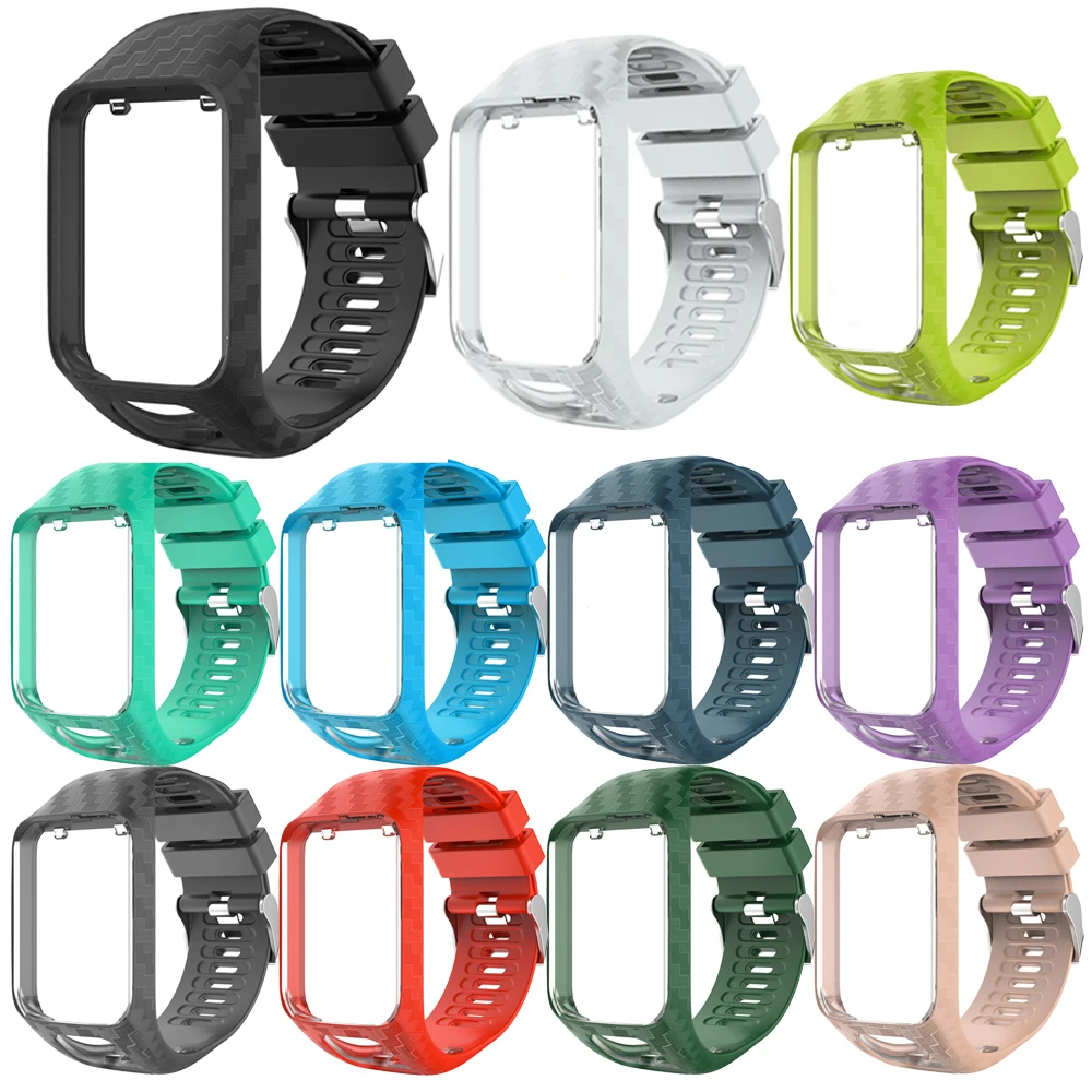 Ремешок для наручных часов TomTom Runner 2/3 Adventurer/Golfer 2 Spark/Spark 3 ремешки кардио-музыки