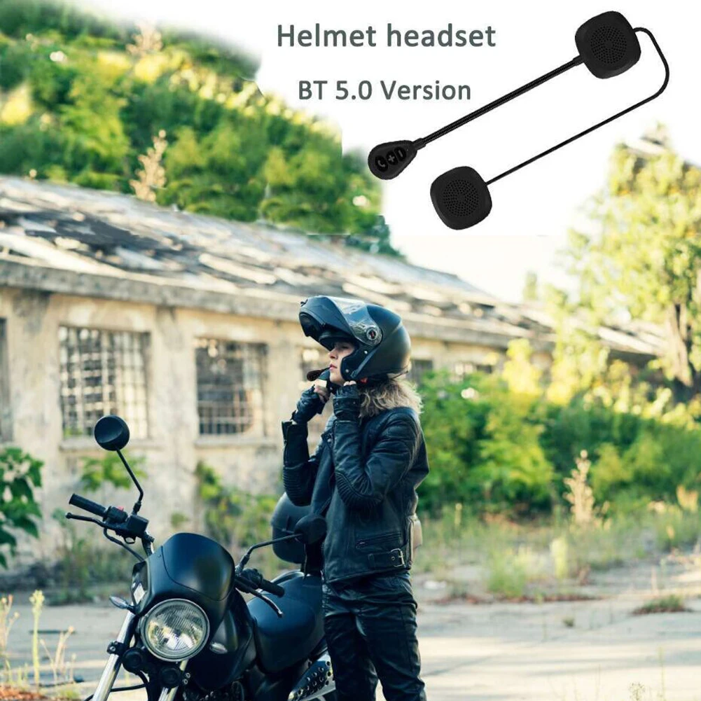 Bluetooth 5,0 Moto шлем гарнитура беспроводная гарнитура стерео наушники мотоциклетный шлем наушники MP3 динамик