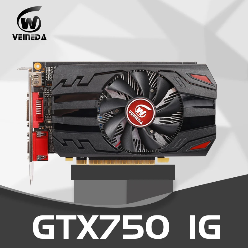 Оригинальная Видеокарта GTX 750 1 ГБ 128 бит GDDR5 видеокарты для nVIDIA Geforce GTX750 Dvi VGA карта сильнее HD6450 2 Гб, 650|Графические карты| | АлиЭкспресс