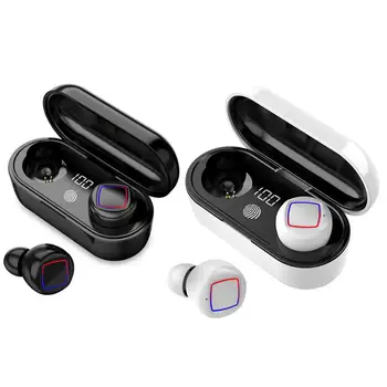 

HMB-11 TWS Sports Gaming Headset Wireless Bluetooth 5.0 Mini Earbuds 8D Hifi Stereo Earphones IPX7 Handsfree Call Headphones