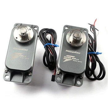 

New Happymodel Super200/Super400 plus upgraded industrial Rc Servo high performance robot Pwm 300 degrees Servo Ip67 waterproof