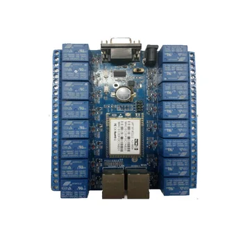 

16 Channel Remote Control Relay smart home things of internet RS232 RJ45 port P2P WIFI relay board