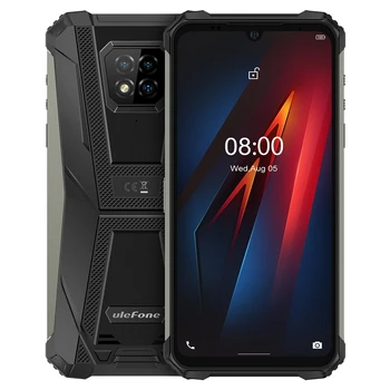 Перейти на Алиэкспресс и купить Чехол-накладка Ulefone Armor 8 IP68 прочный смартфон 4 + 64 ГБ Водонепроницаемый мобильный телефон 6,1 дюймЭкран Android 10 Helio P60 Octa Core NFC 16MP Камера