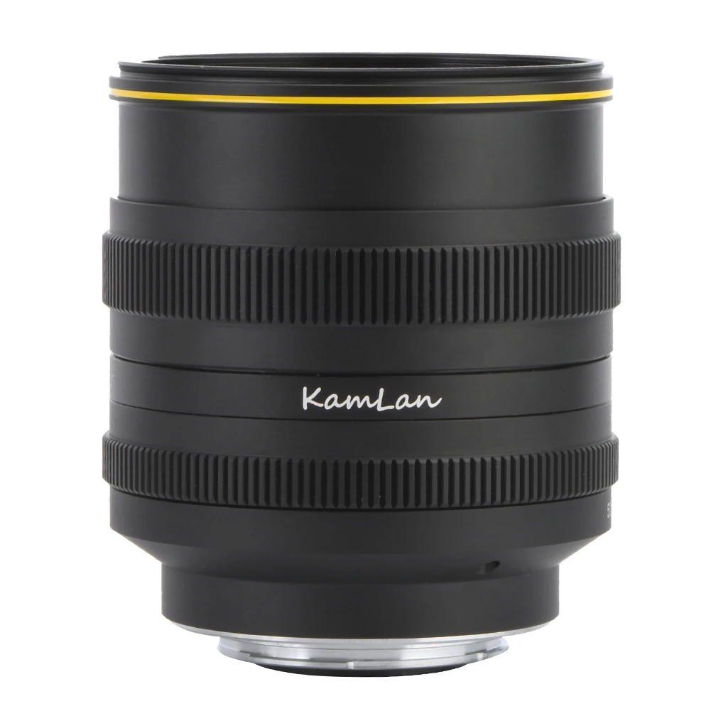 Kamlan 50 мм f1.1 II APS-C объектив с большой апертурой ручной фокусировки Для беззеркальных камер s камера Объектив Аксессуары объектив para celular