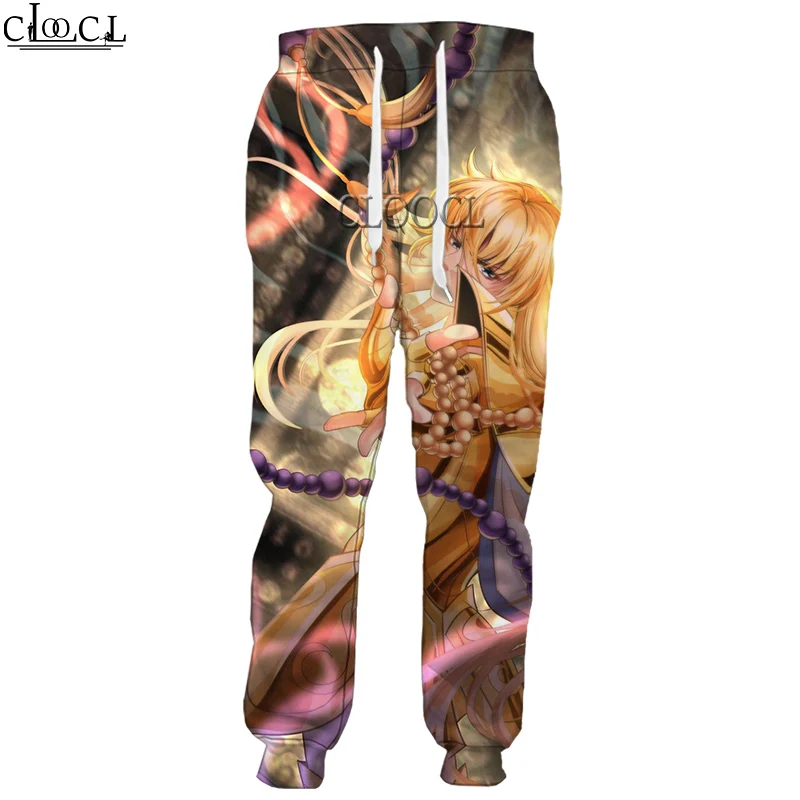 

CLOOCL Newest Anime The Knights of The Zodiac Saint Seiya 3D Print Men Women Straight Pants Unisex Sweatpants Harajuku Trousers