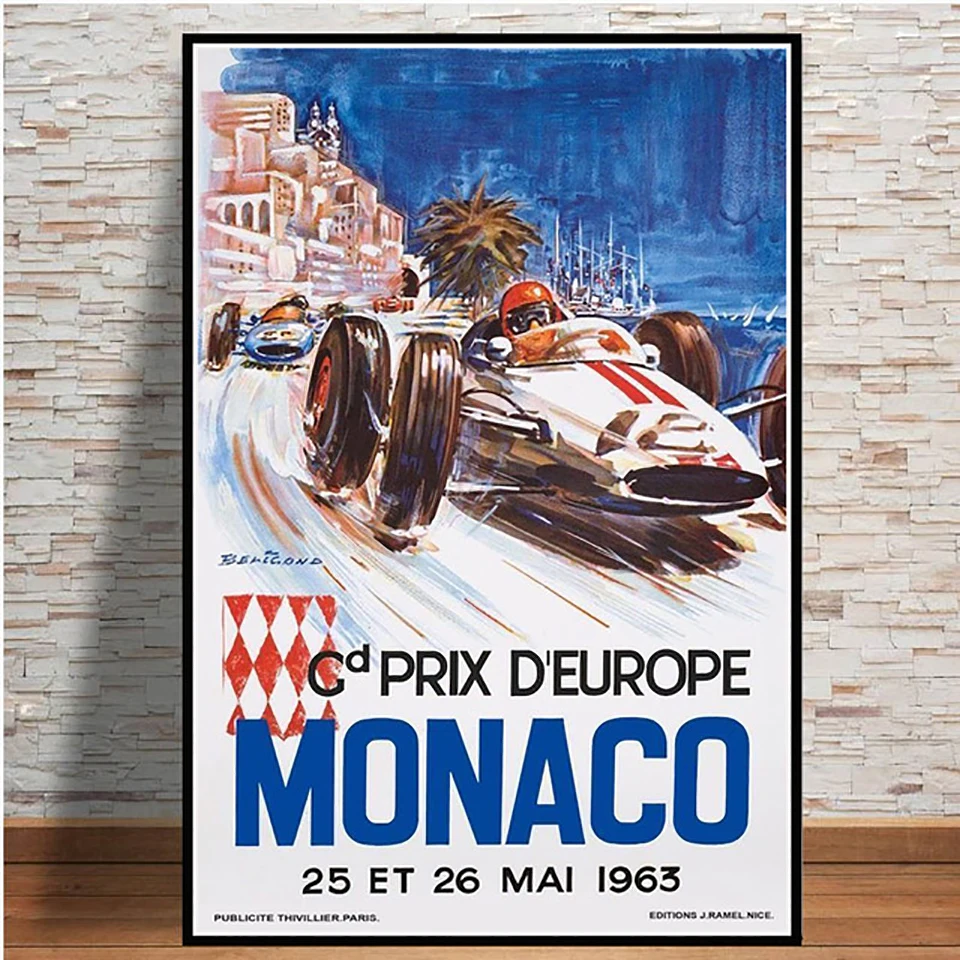 Monaco F1 GP Poster 2006