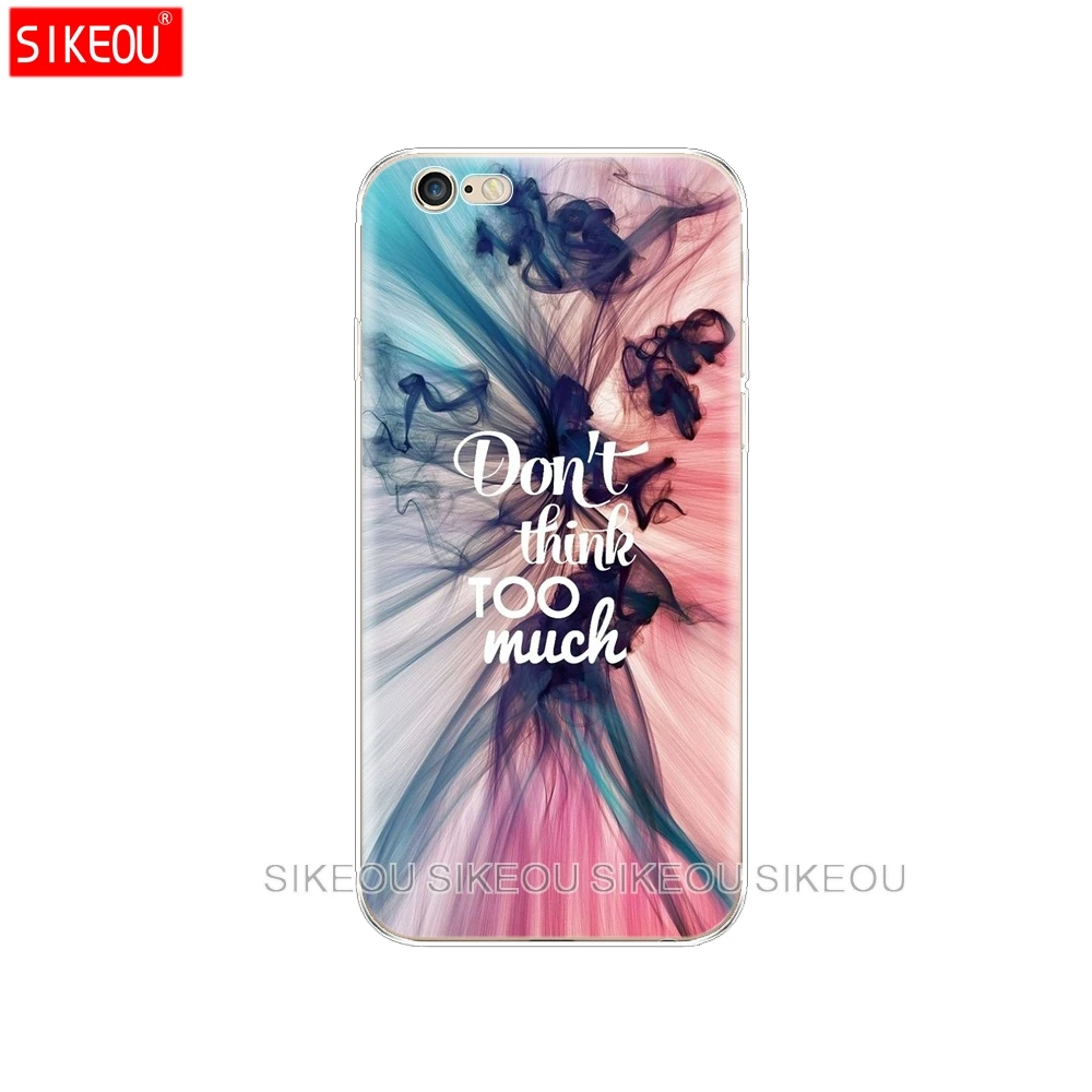 Силиконовый чехол для телефона Iphone X 8 7 6 6s 5 5s SE Plus Мягкий ТПУ силиконовый с