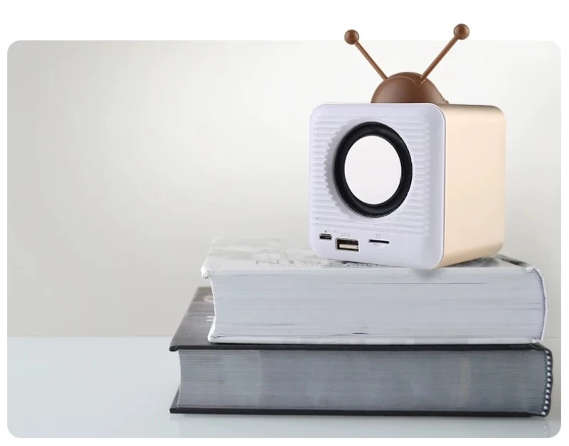Мода Ретро ТВ моделирование Bluetooth динамик Peterhot PTH900 красочные беспроводной мини музыкальный плеер Кронштейн для мобильного телефона