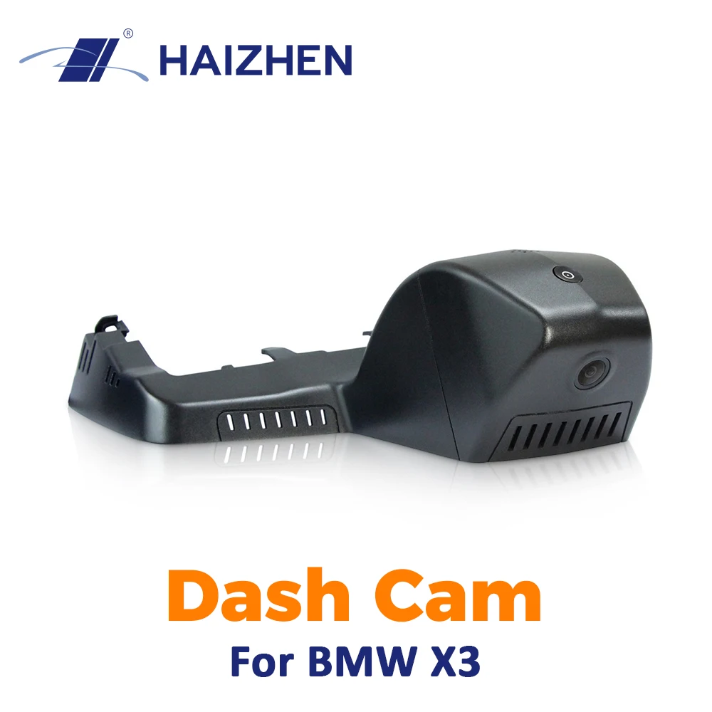 

Original HAIZHEN Dash Cam F1.4 1920x1080P WiFi APP Night Vision Hidden hidden car camera DVR car For BMW X3 driving recorder
