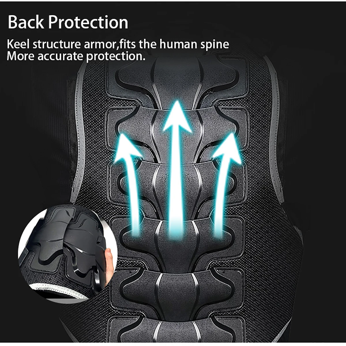 Защитный жилет WOSAWE для мотоциклистов защитный езды на велосипеде лыжах и