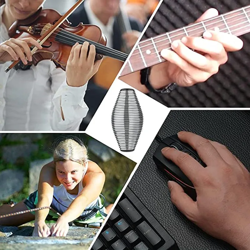 Hand Gripper Forearm Trainer Carpal Exercise Hand Grip Wrist Strength Carpal Expander Exerciser Resistance Fitness Gym Equipment