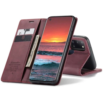 

Leather Case For Samsung Galaxy A21S A217F Case Wallet Flip Book Card Slots Business Cover for Samsung A31 A41 Magnet Booklet
