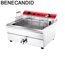 

Restaurant Equipment Hot Oven Air Fry Utiles Cocina Oil Free Blasting Eletrica Freidora Friteuse Fritadeira Electric Deep Fryer