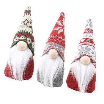 

1 Set Lovely Creative Comfortable Decorative Exquisite Knit Doll Hotel