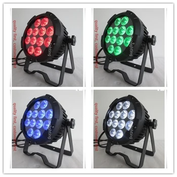 

E-2lights IP65 Outdoor Par Led Light DMX Led Par Can Light 12*10w RGBW 4in1 Quad Waterproof IP65 Stage Light For DJ Disco Party