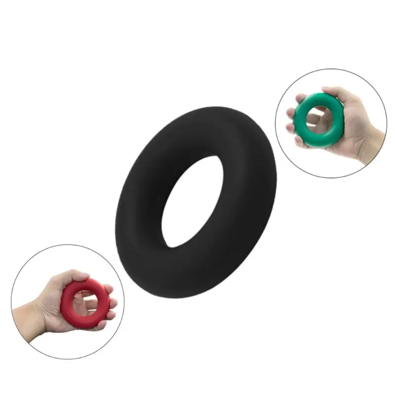 Hand Grip Strengthener Ring Forearm Wrist Finger Exerciser Carpal Expander