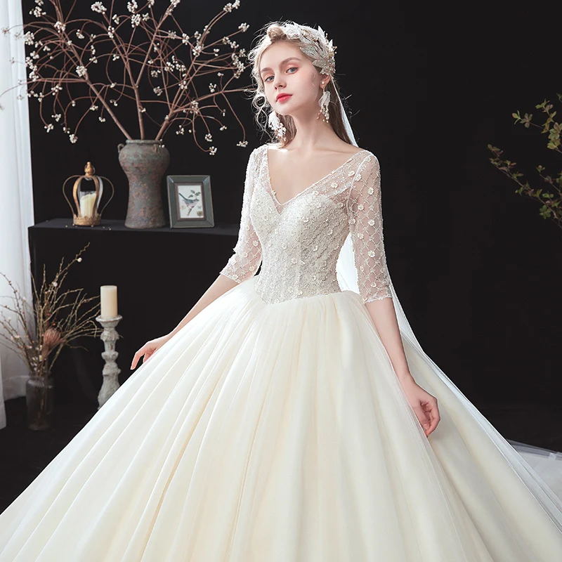 Robe de mariee кружевное Сексуальное Милое Свадебное платье для беременных свадебное платье bratkleider hochzeitskleid Abito da sposa