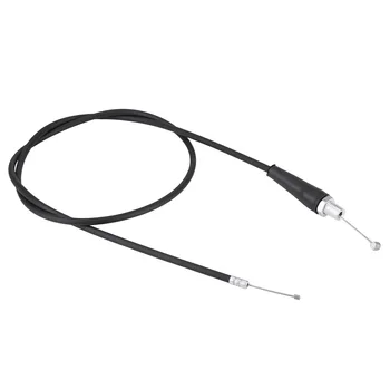 

110cm stainless steel Plastic Straight Head Motorcycle Throttle Cable Line fit for Pit Dirt Motor Trail Bike Motocross