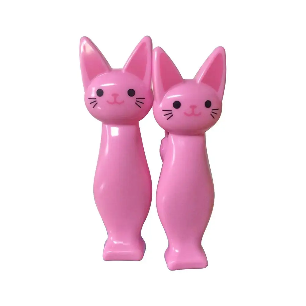 2 в форме кошки прочный Стёганое одеяло Полотенца зажим пляжные Пластик утилиты