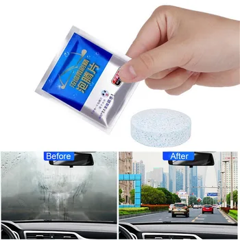 

1-10PC Car Concentrated Effervescent Tablets High-performance Cleaning Decontaminate Car Windshield Nursing Household Cleaner