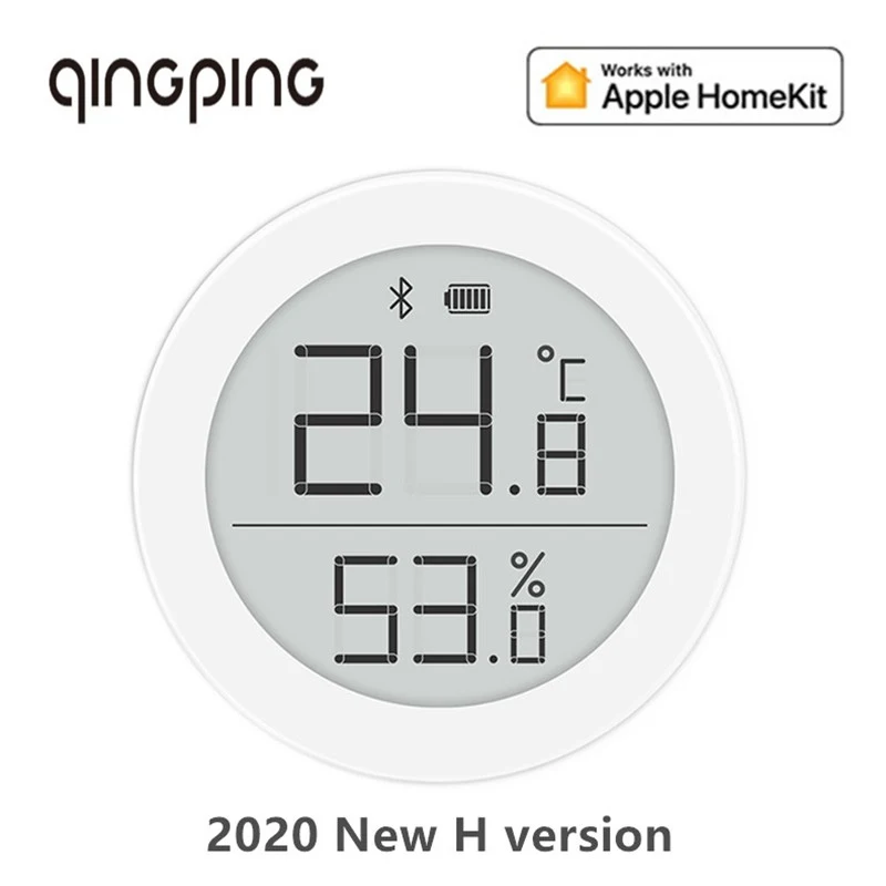 Cleargrass Qingping Bluetooth termómetro higrómetro temperatura Hu mi dity de Sensor para Apple Siri HomeKit/Mi jia App casa