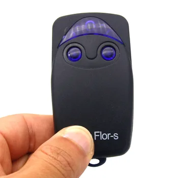 

1pieces Flor-s Compatible Rolling code Remote Control 433mhz barrier remote garage gate door Flors controller key fob