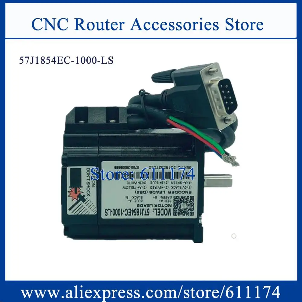 Двухфазный шаговый мотор JMC с закрытым циклом 57J1854EC 1000 1N. m Nema 23 Hybrid|motor|motor magnetmotor