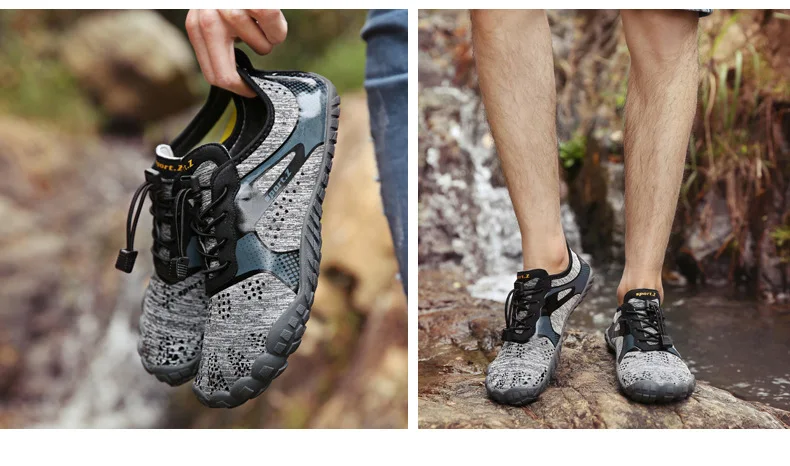 Стиль FiveFingers уличная дышащая обувь болотная обувь пляжная обувь для дождя спортивная обувь для воды